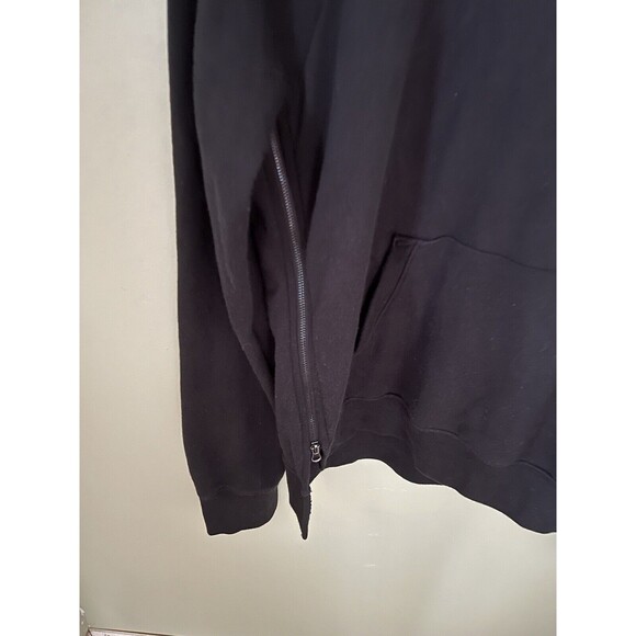 Victoria's Secret Women's Pullover Hoodie Sweatshirt Black White Lettering Small - Picture 3 of 7